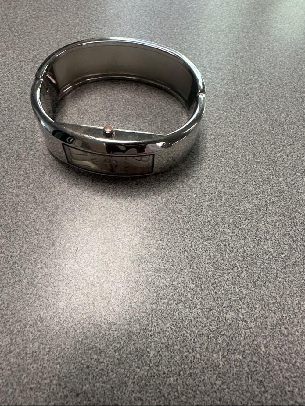 Silver-Tone Hinged Bangle New York and co Watch - Picture 2 of 5